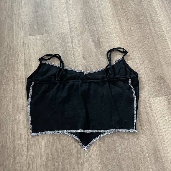 Corset Style Tank Top - Picture 2 of 3